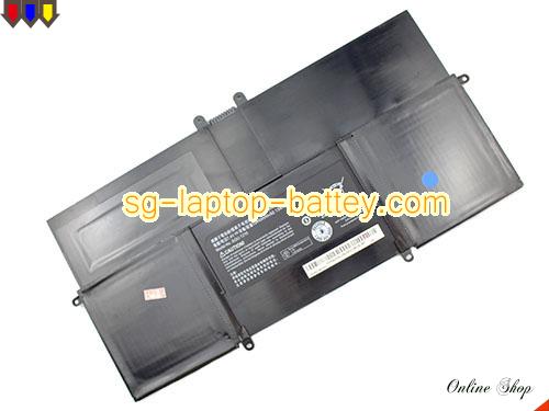 Genuine HASEE SQU1210 Laptop Battery SQU-1210 rechargeable 12450mAh, 92.13Wh Black In Singapore 