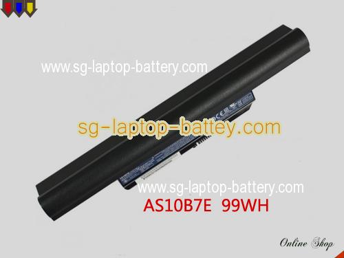 Genuine ACER BT.00907.013 Laptop Battery BT.00907.015 rechargeable 9000mAh Black In Singapore 