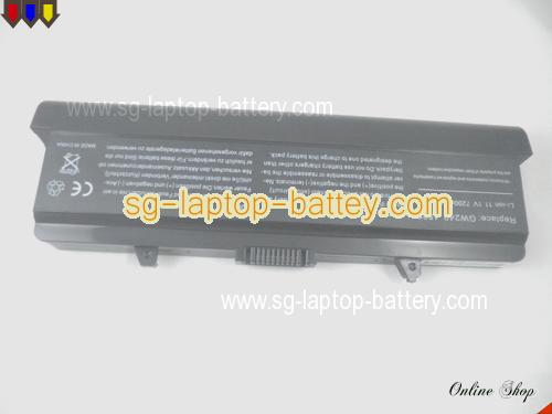 Replacement DELL G555N Laptop Battery XR694 rechargeable 7800mAh Black In Singapore 