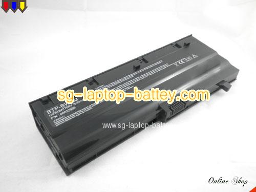 Replacement MEDION BTP-BVBM Laptop Battery BTP-BWBM rechargeable 6600mAh Black In Singapore 