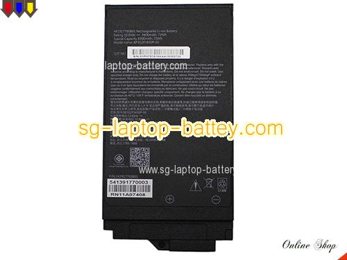 Genuine GETAC 441917700B01 Laptop Computer Battery 242917700B01 rechargeable 6900mAh, 75Wh  In Singapore 