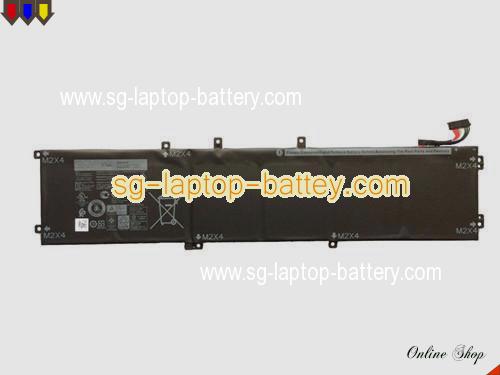 Genuine DELL 5D91C Laptop Battery H5H20 rechargeable 8083mAh, 97Wh Black In Singapore 