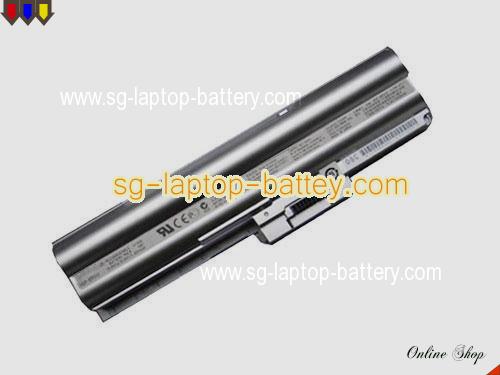 Replacement SONY VGP-BPS12 Laptop Battery VGN-V21 rechargeable 6600mAh Silver In Singapore 