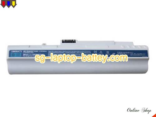 Replacement ACER LC.BTP00.017 Laptop Battery UM08B72 rechargeable 6600mAh White In Singapore 