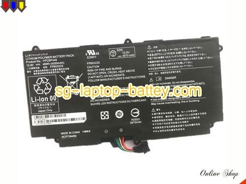 Genuine FUJITSU FPCBP448 Laptop Battery FPB0322S rechargeable 4250mAh, 46Wh Black In Singapore 