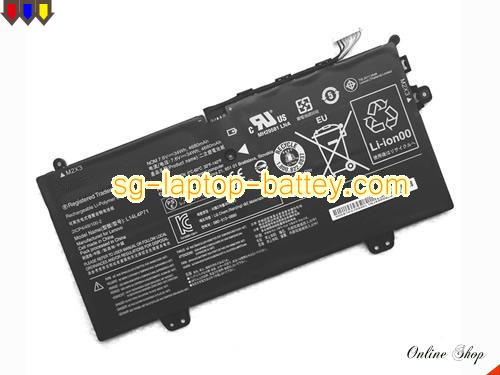 Genuine LENOVO L14L4P71 Laptop Battery L14M4P71 rechargeable 4650mAh, 34Wh Black In Singapore 