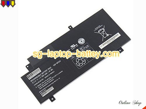 Replacement SONY VGPBPS34 Laptop Battery VGP-BPS34 rechargeable 3650mAh, 41Wh Black In Singapore 