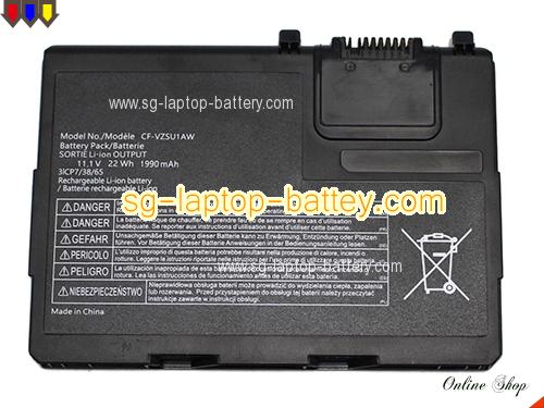 New PANASONIC CF-VZSU1AW Laptop Computer Battery CFVZSU1AW rechargeable 1990mAh, 22Wh  In Singapore 