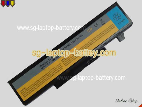 Replacement LENOVO L08L6D13 Laptop Battery L08O6D13 rechargeable 5200mAh Black In Singapore 