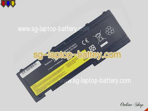 Replacement LENOVO 45N1036 Laptop Battery 0A36287 rechargeable 4400mAh Black In Singapore 