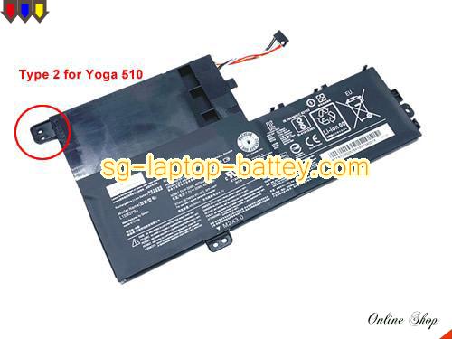 Genuine LENOVO 5B10M50524 Laptop Battery 5B10K84493 rechargeable 4610mAh, 35Wh Black In Singapore 