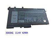 Genuine DELL 3DDDG Laptop Battery GJKNX rechargeable 3690mAh, 42Wh Black In Singapore