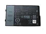 Genuine DELL J7HTX Laptop Battery FH8RW rechargeable 4342mAh, 34Wh Black In Singapore