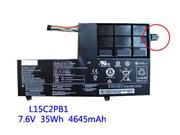 Genuine LENOVO 5B10K84493 Laptop Battery 5B10M50528 rechargeable 4610mAh, 35Wh Black In Singapore