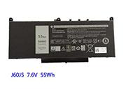 Singapore Genuine DELL P26S001 Laptop Battery 242WD rechargeable 7237mAh, 55Wh Black