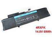 Genuine DELL 4RXFK Laptop Battery C1JKH rechargeable 69Wh Black In Singapore