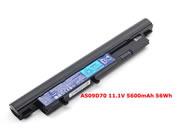 Singapore Genuine ACER BT.00607.108 Laptop Battery BT.00607.097 rechargeable 5600mAh Black