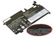 Singapore Genuine LENOVO SB10J78997 Laptop Battery 01AV400 rechargeable 3685mAh, 42Wh Black