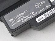 Genuine PANASONIC CF-VZSU68JS Laptop Battery  rechargeable 9300mAh, 63Wh , 8.7Ah Black In Singapore