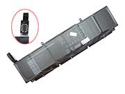 Replacement DELL 3ICP7/54/65-2 Laptop Battery 01RR3 rechargeable 8071mAh, 97Wh Black In Singapore