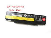 Singapore Genuine LENOVO 45NYU63 Laptop Battery 45N15E9 rechargeable 48Wh Black