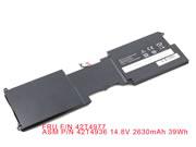 Singapore Replacement LENOVO FRU 42T4937 Laptop Battery 42T4936 rechargeable 2630mAh, 39Wh Black