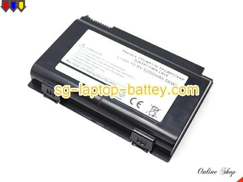  image 4 of FUJITSU S26391-F405-L810 Replacement Battery 5200mAh, 56Wh  10.8V Black Li-ion