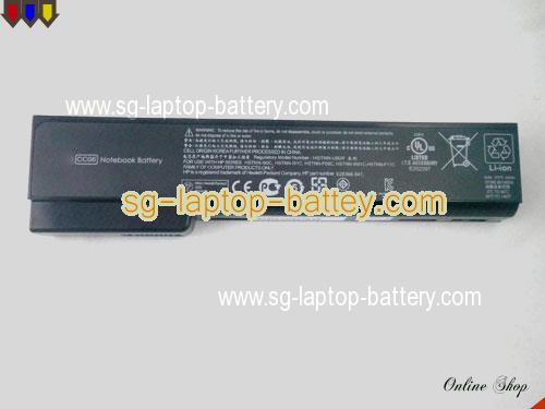  image 5 of Genuine HP ProBook 6470b (C8U82UC) Battery For laptop 55Wh, 10.8V, Black , Li-ion