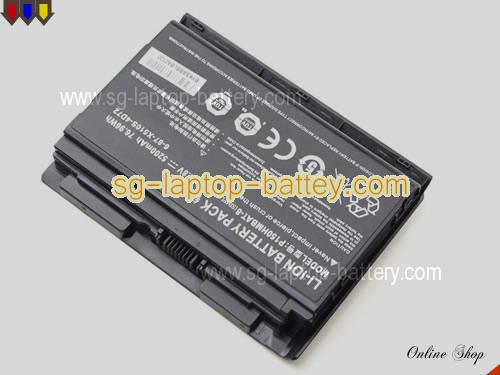  image 2 of Genuine TERRANS FORCE X811 Battery For laptop 5200mAh, 76.96Wh , 14.8V, Black , Li-ion