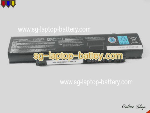  image 5 of Genuine TOSHIBA PQF75A-066024 Battery For laptop 4400mAh, 48Wh , 10.8V, Black , Li-ion