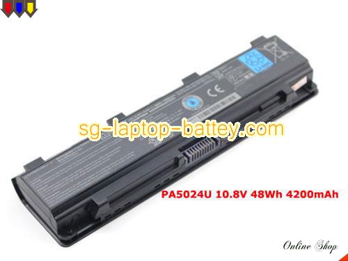  image 1 of Genuine TOSHIBA Satellite C55D-A-10 Battery For laptop 4200mAh, 48Wh , 10.8V, Black , Li-ion