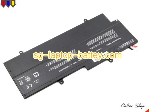  image 4 of TOSHIBA PT224L-009025 Replacement Battery 3100mAh, 47Wh  14.8V Black Li-Polymer