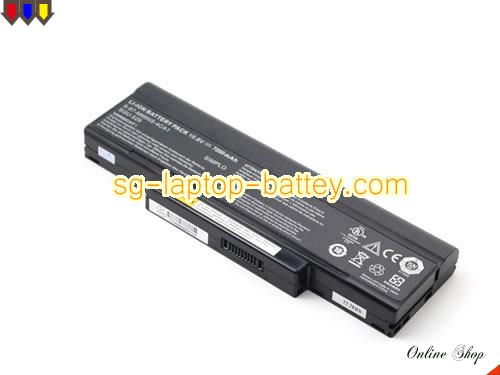  image 2 of Genuine SAGER Compal NBLB2 Battery For laptop 7200mAh, 10.8V, Black , Li-ion