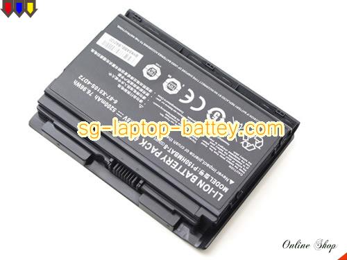  image 2 of Genuine TERRANS FORCE X711 Battery For laptop 5200mAh, 76.96Wh , 14.8V, Black , Li-ion