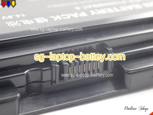  image 4 of CLEVO P150 Replacement Battery 5200mAh 14.8V Black Li-ion