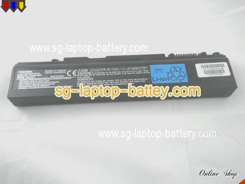  image 5 of Genuine TOSHIBA Satellite U200-ST3311 Battery For laptop 4260mAh, 10.8V, Black , Li-ion