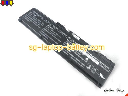  image 2 of Genuine SAGER PortaNote D700T Battery For laptop 6600mAh, 14.8V, Black , Li-ion