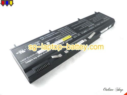  image 3 of Genuine SAGER PortaNote D700T Battery For laptop 6600mAh, 14.8V, Black , Li-ion