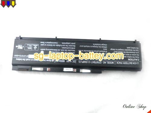  image 5 of Genuine SAGER PortaNote D700T Battery For laptop 6600mAh, 14.8V, Black , Li-ion