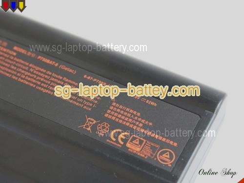  image 3 of Genuine CLEVO P770ZM Battery For laptop 82Wh, 14.8V, Black , Li-ion