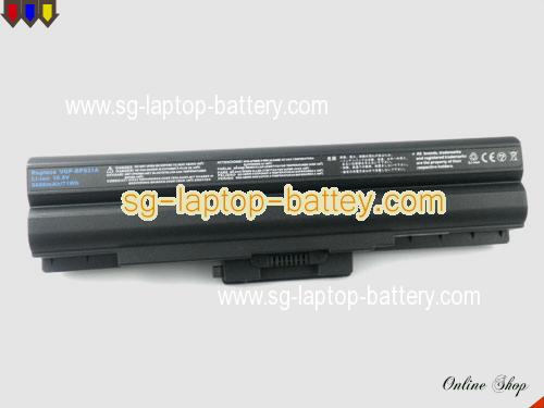  image 5 of SONY PCG-81111W Replacement Battery 6600mAh 10.8V Black Li-ion