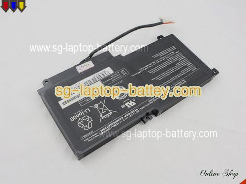  image 3 of Genuine TOSHIBA Satellite P50. 01600l Battery For laptop 2838mAh, 43Wh , 14.4V, Black , Li-ion