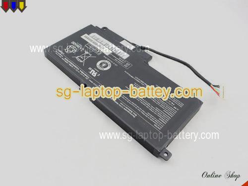  image 4 of Genuine TOSHIBA Satellite P50. 01600l Battery For laptop 2838mAh, 43Wh , 14.4V, Black , Li-ion