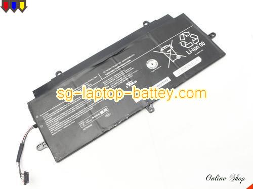  image 4 of Genuine TOSHIBA PSU7FCU-OOHOON Battery For laptop 3380mAh, 52Wh , 14.8V, Black , Li-polymer