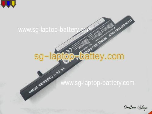  image 2 of Genuine CLEVO T5100 Battery For laptop 5200mAh, 11.1V, Black , Li-ion