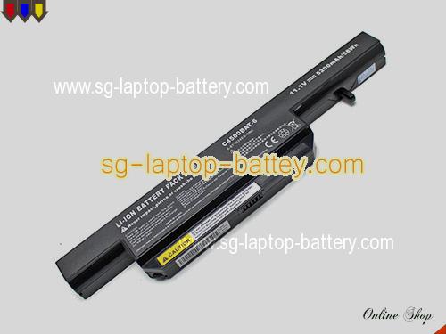  image 2 of Genuine CLEVO T5100 Battery For laptop 5200mAh, 58Wh , 11.1V, Black , Li-Polymer