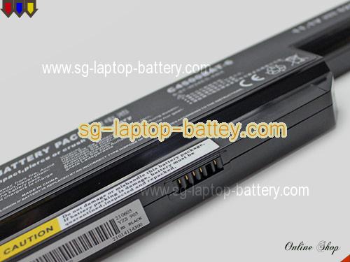  image 5 of Genuine CLEVO w240hu Battery For laptop 5200mAh, 58Wh , 11.1V, Black , Li-Polymer