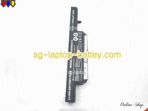  image 3 of Genuine CLEVO W271ELQ Battery For laptop 5200mAh, 11.1V, Black , Li-ion