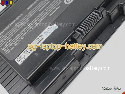  image 5 of Genuine CLEVO P370SM3 Battery For laptop 5900mAh, 89.21Wh , 15.12V, Black , Li-ion