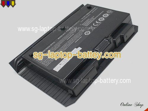  image 2 of Genuine CLEVO Sager NP9377 Battery For laptop 5900mAh, 89.21Wh , 15.12V, Black , Li-ion